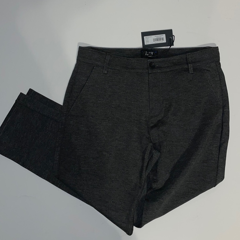 PAIGE BRENNAN TROUSER ICED BLACK SZ 32